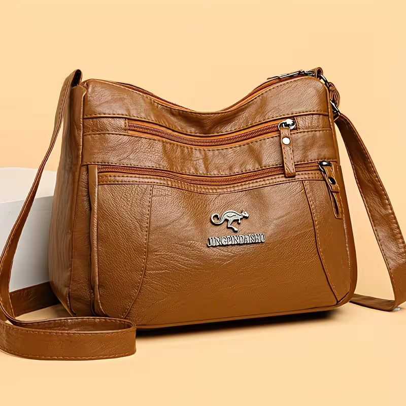 🔥 FLASH SALE: 50% OFF! ✨Women's Leather Crossbody Bag – Versatile Multi-Function Purse for Everyday Use