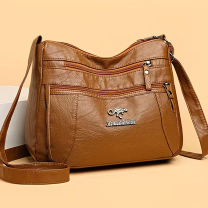 🔥 FLASH SALE: 50% OFF! ✨Women's Leather Crossbody Bag – Versatile Multi-Function Purse for Everyday Use