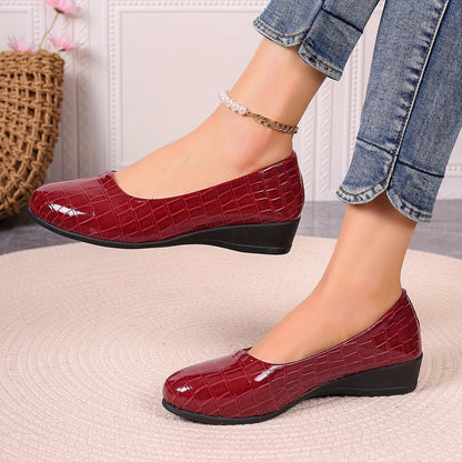 Orthopedic leather shoes, Lightweight, Anti-Slip