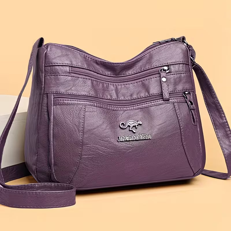 🔥 FLASH SALE: 50% OFF! ✨Women's Leather Crossbody Bag – Versatile Multi-Function Purse for Everyday Use