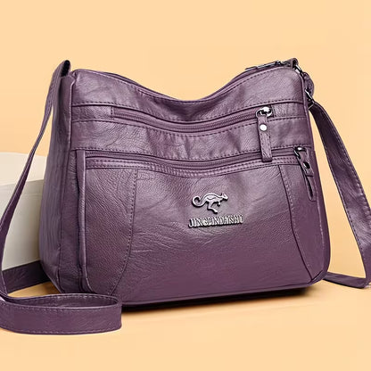 🔥 FLASH SALE: 50% OFF! ✨Women's Leather Crossbody Bag – Versatile Multi-Function Purse for Everyday Use