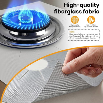 Gas Stove Burner Covers 4 Pack