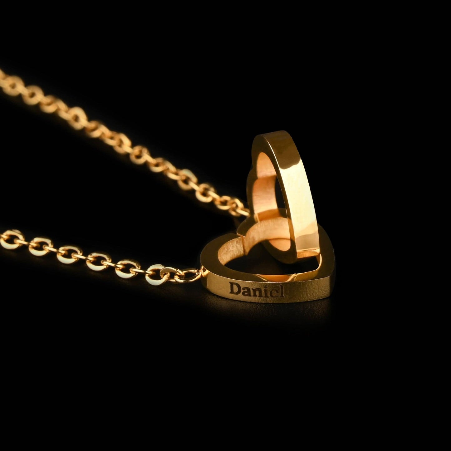 Eternal Rose Box W/ Engraved Necklace
