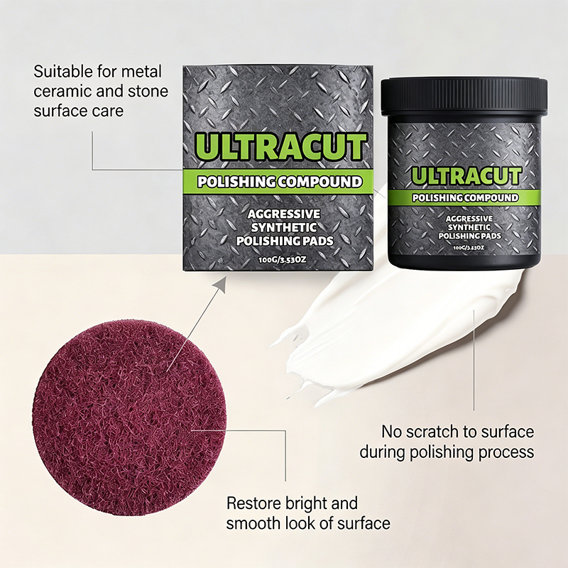 Multi-Surface Polishing Compound with Pad